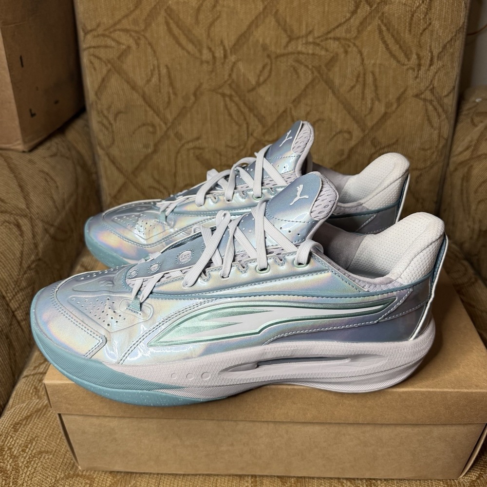 Puma Scoot Zeros III Basketball Baltic Sea 312827-01 Men's Size 12